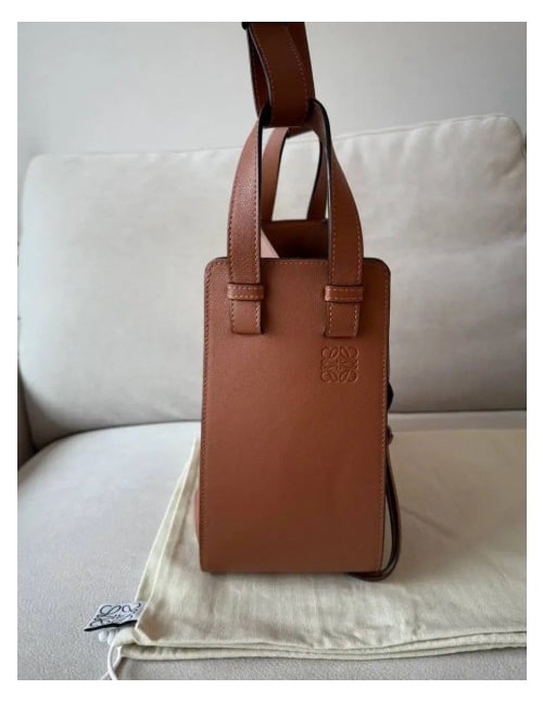 로에베 해먹백 스몰 탄 정품 로에베 가방